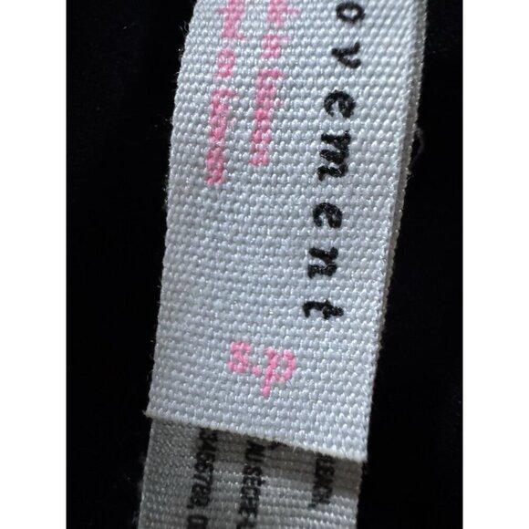 Free People Movement Turnout Crossover Waist Ankle Tie Cropped Leggings in Black - Picture 6 of 11